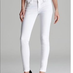 JBRAND white skinny jeans